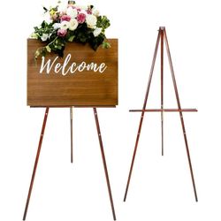wooden canvas stand