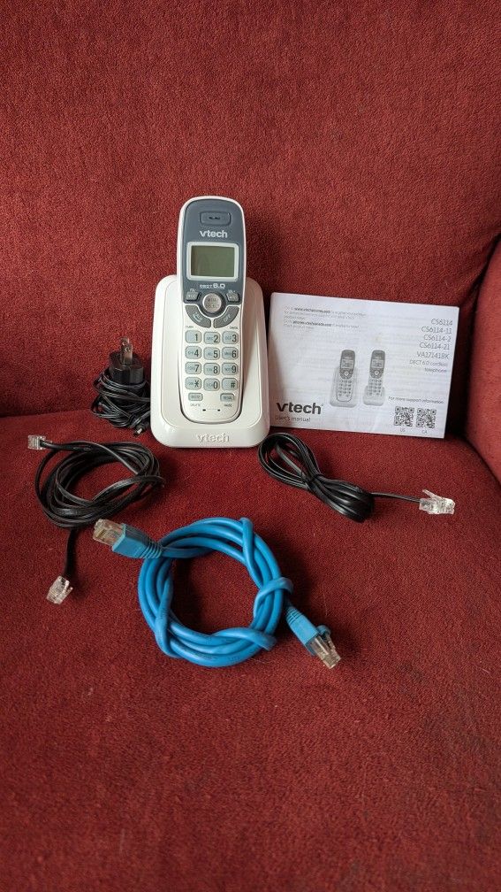 Cordless Phone VTech CS6114 DECT 6.0