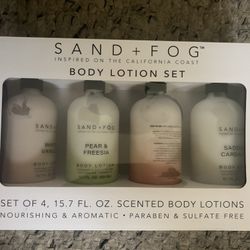 BRAND NEW SCENTED BODY LOTION SET