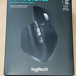 Logitech MX Master 3S Wireless Mouse - Black