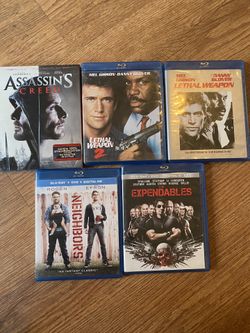 Blu Ray DVDs