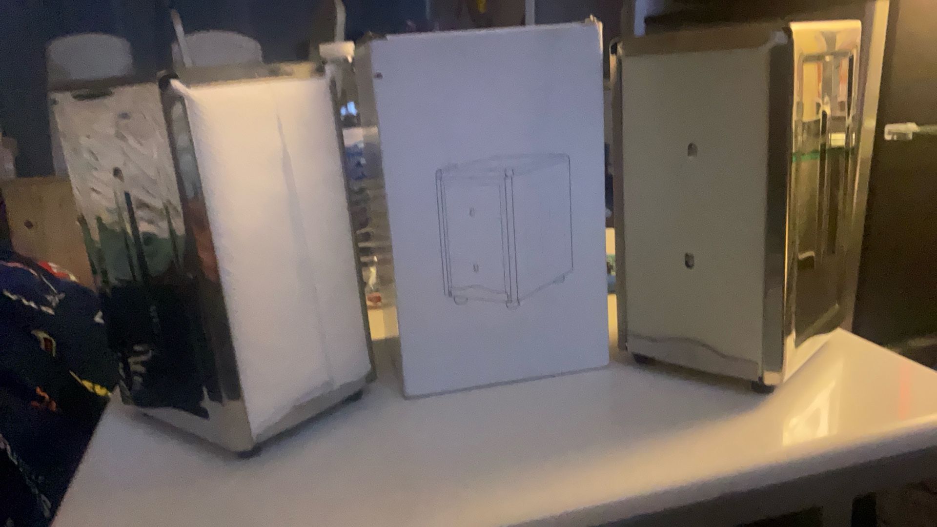 2 Stainless Steel Napkin Dispensers