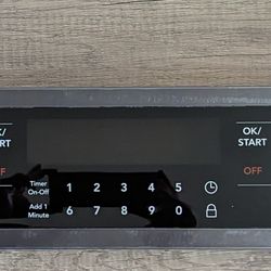 Control Panel Assembly - Part Number #(contact info removed)#