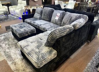 NEW SECTIONAL SOFA WITH OTTOMAN AND FREE DELIVERY ORDER HERE AND PAY UPON ARRIVAL