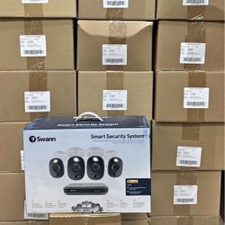 Swann security cameras with DVR 2TB 4K