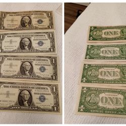 1957Bseries 1 Dollar Bills 