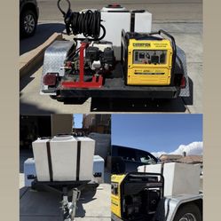 Mobile Pressure Washer Trailer 