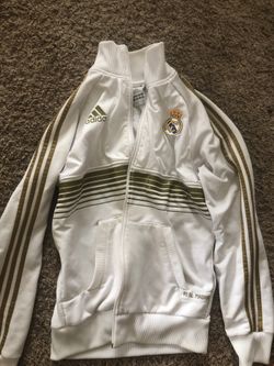 Adidas Real Madrid FC zip up training jacket