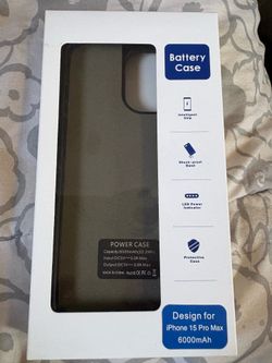 iPhone 15 Pro Max Battery Case