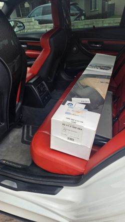BMW E46 Sedan OEM black trunk mat NEW