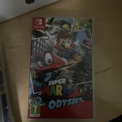 Nintendo Switch Super Mario Odyssey Game Card