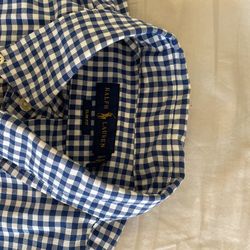 Ralph Lauren Oxford Slim Fit Shirt, Mens Large