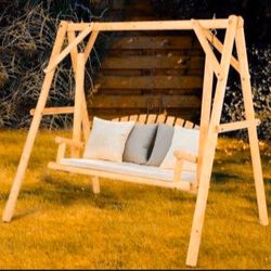 Wooden Porch Swing