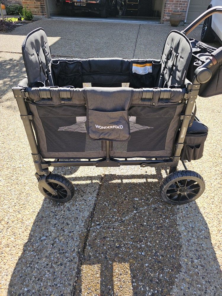 Wonderfold W Luxe Pro Stroller Wagon 4-Seater