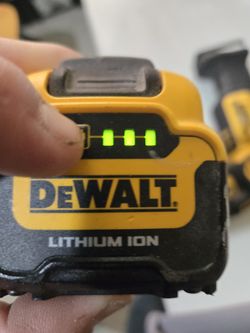 Dewalt 12v Max Receprocating Saw WITH 2 Dewalt 12v ..5ahm Batteries