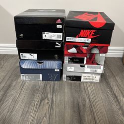 Jordans, Kobe’s, Kyries, Dames, Kds, Pumas