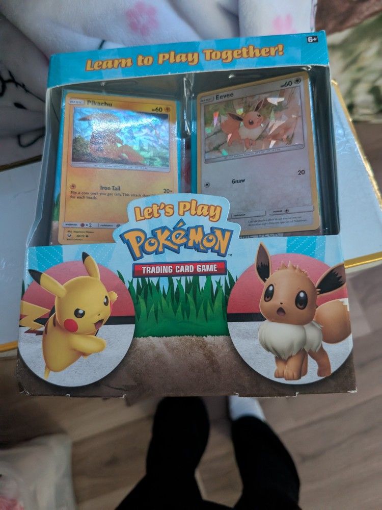 Pokemon Let's Go Pikachu And Eevee Deck Box 