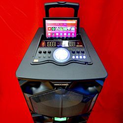 Professional Party Speaker Dual 15" Deep Bass X- BASS 7000 Watts