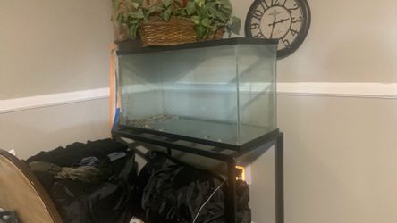 Fish tank with stand