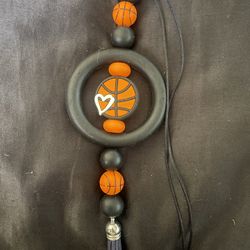 Basketball Car Charm