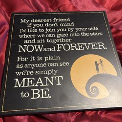 Nightmare Before Christmas Wall decor