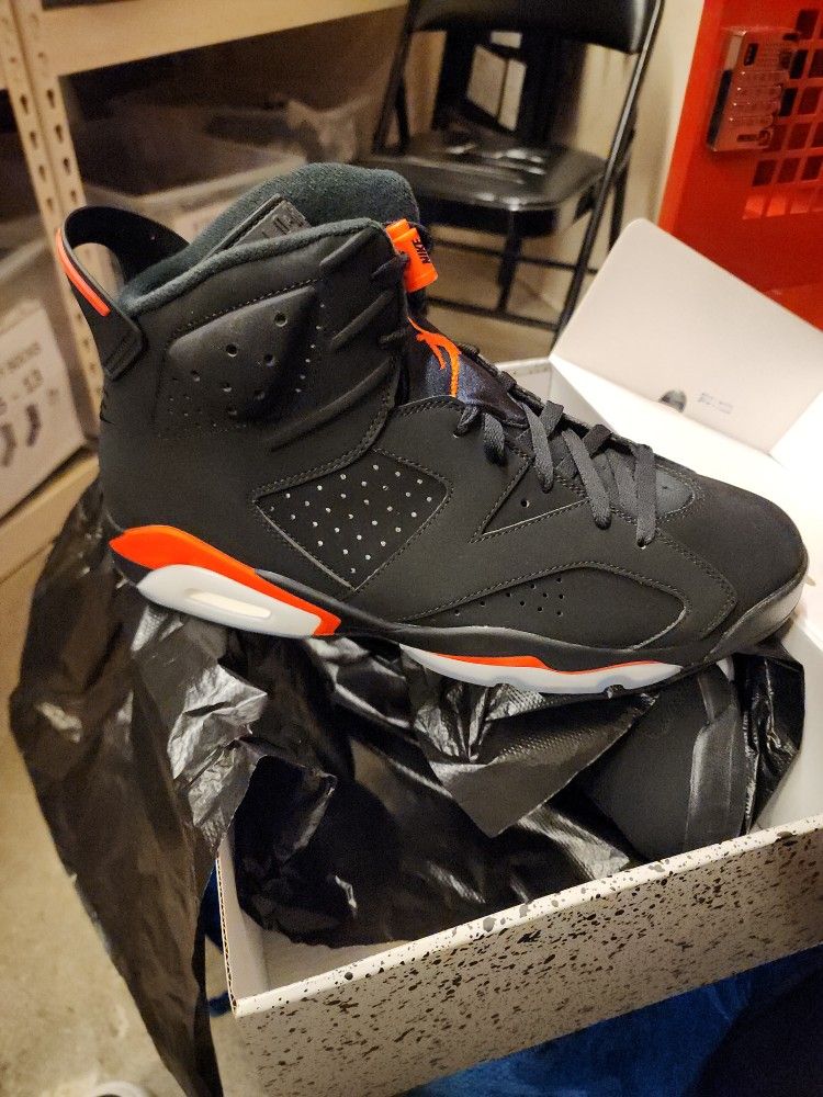 DS Air JORDAN 6 "INFRARED" SZ 13 MENS