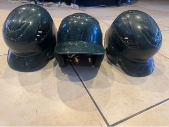 Rawlings Baseball Batting Hitting Dark Green Helmets