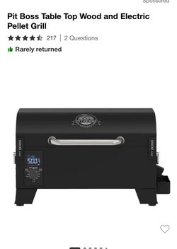 Pit Boss Table Top Wood and Electric Pellet Grill