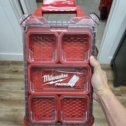 NEW Milwaukee Packout Low Profile Compact Organizer