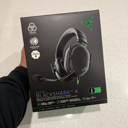 Razer BlackShark V2 X Wired Esports Headset for PC, USB, Black