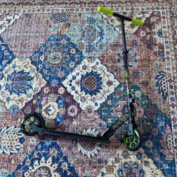 AERO 150 FOLDING SCOOTER - BLACK GREEN