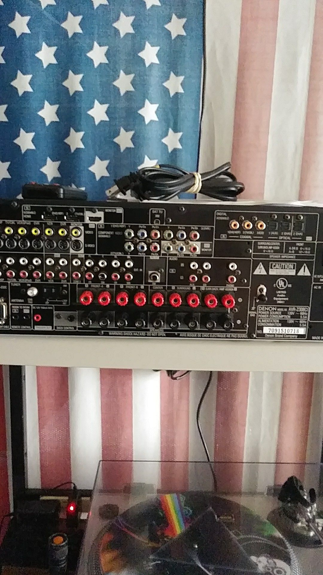 Denon AVR2308CI 700 watt Receiver W Remote for Sale in San Bernardino