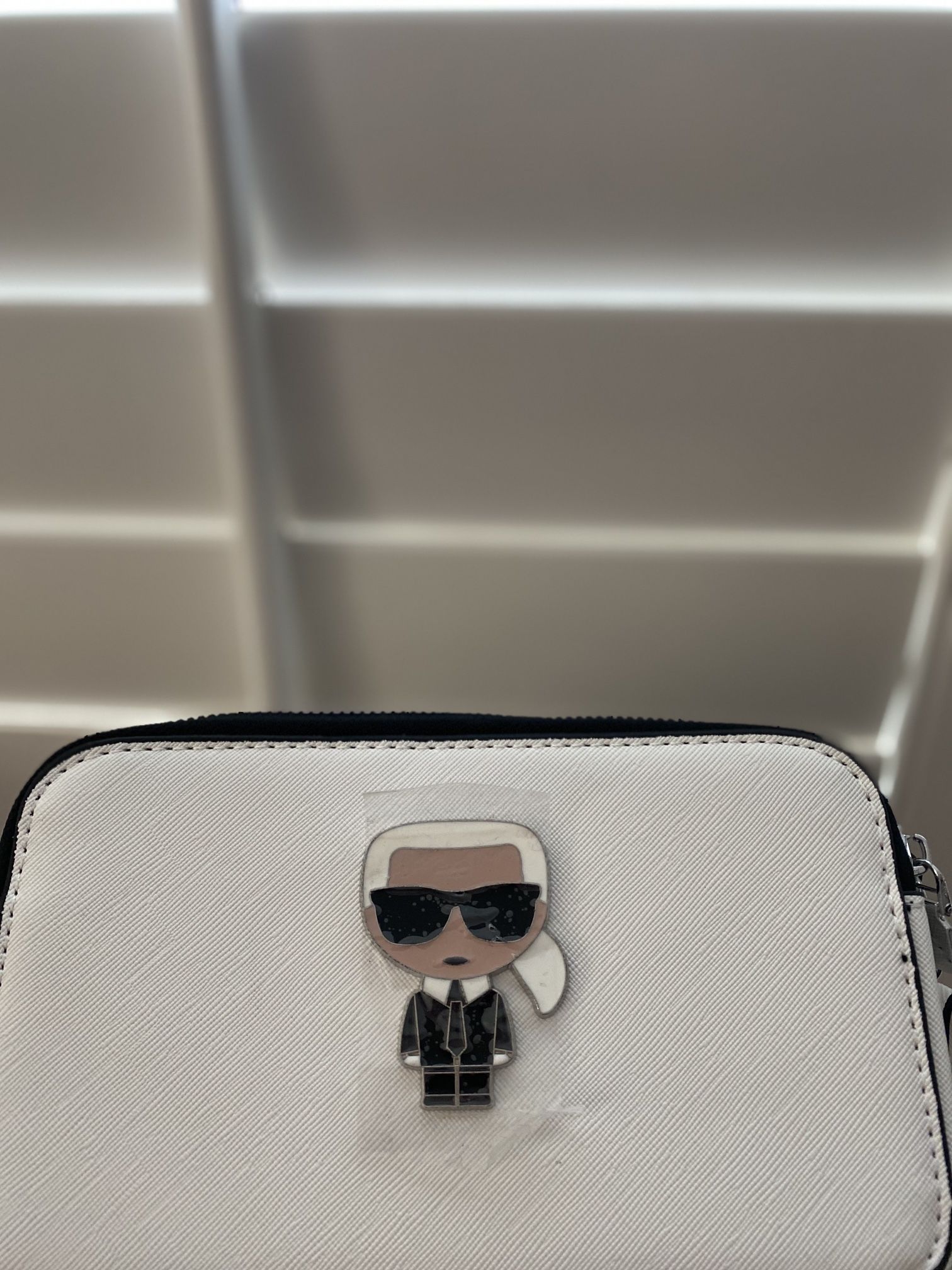 White Karl Bag