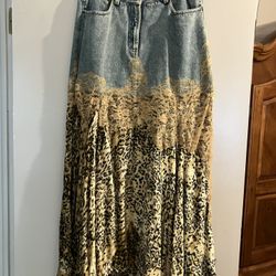 Jean Skirt