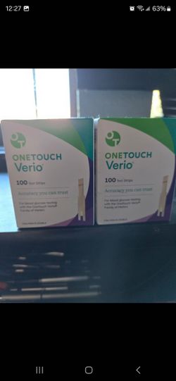 Diabetic Test Strips Unopened Box