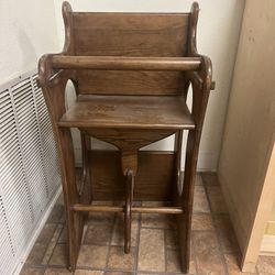 Wooden 3 in 1 High Chair 