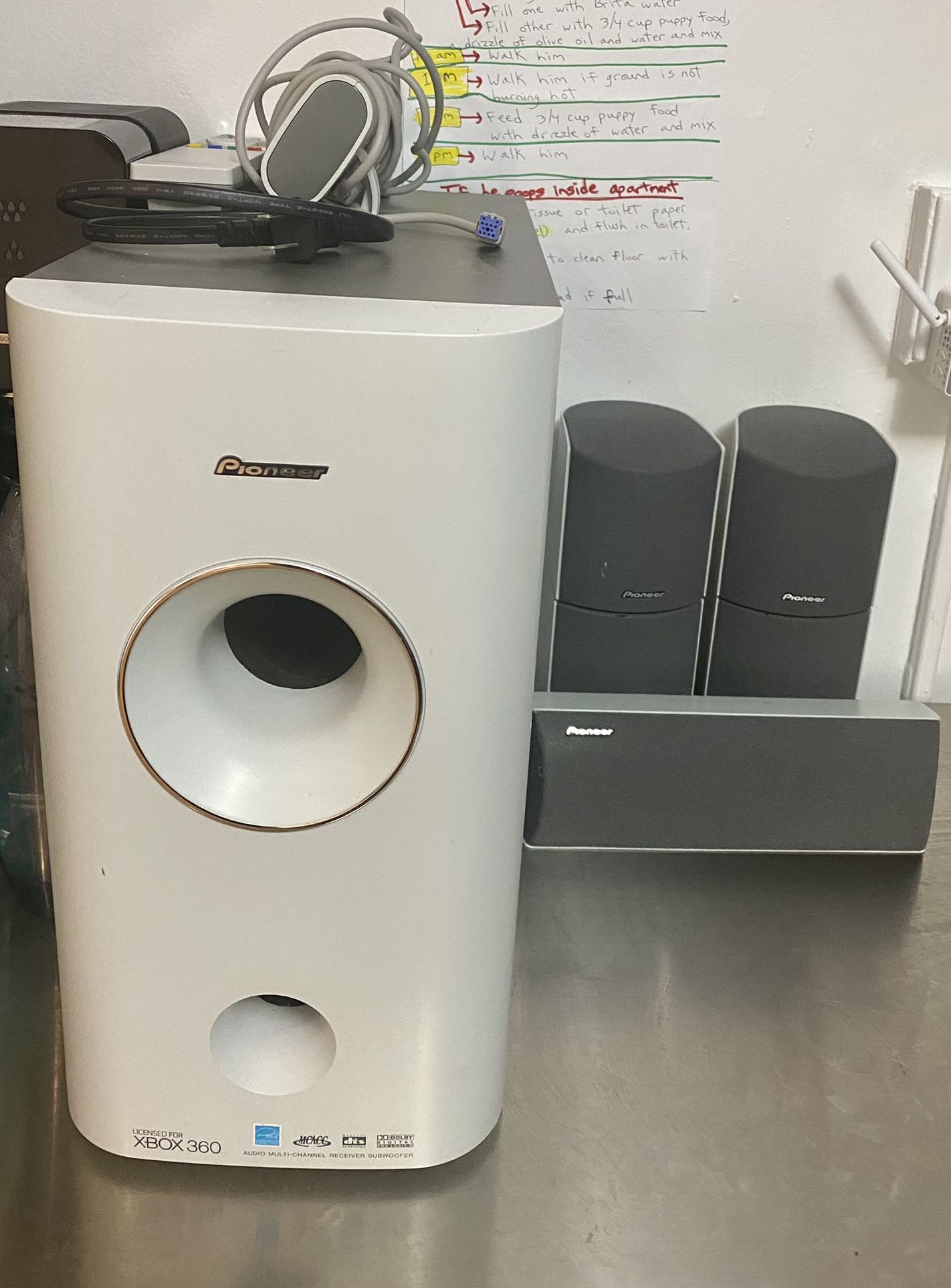 Pioneer HTS-GS1 speaker System for Xbox 360