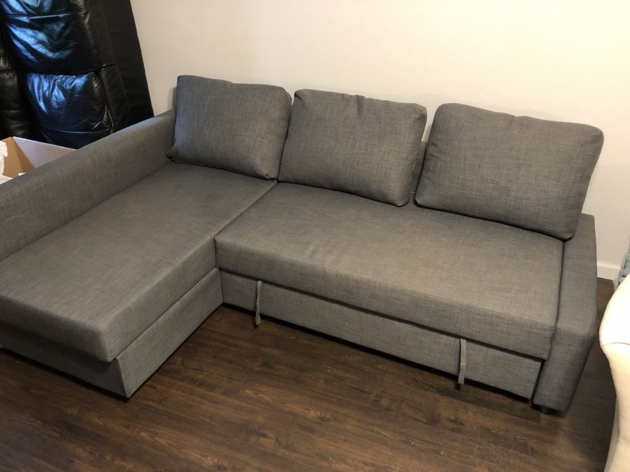 Ikea Sectional Couch Friheten Grey