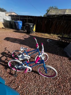 2 BICICLETAS DE NIÑA SIZE # 20