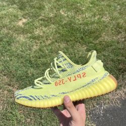 ADIDAS YEEZY BOOST 350 SEMI FROZEN YELLOW  