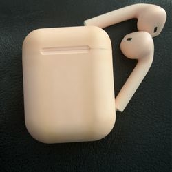 Pink Apple AirPods