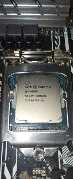 Intel i5 7600k + mobo