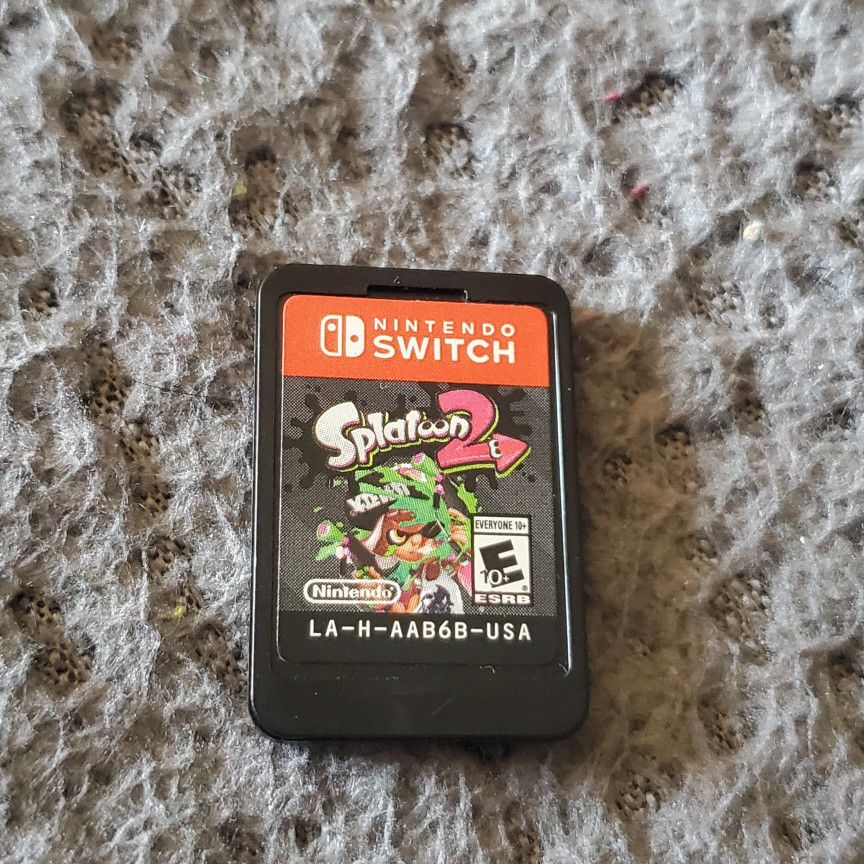Nintendo Switch game Splatoon 2