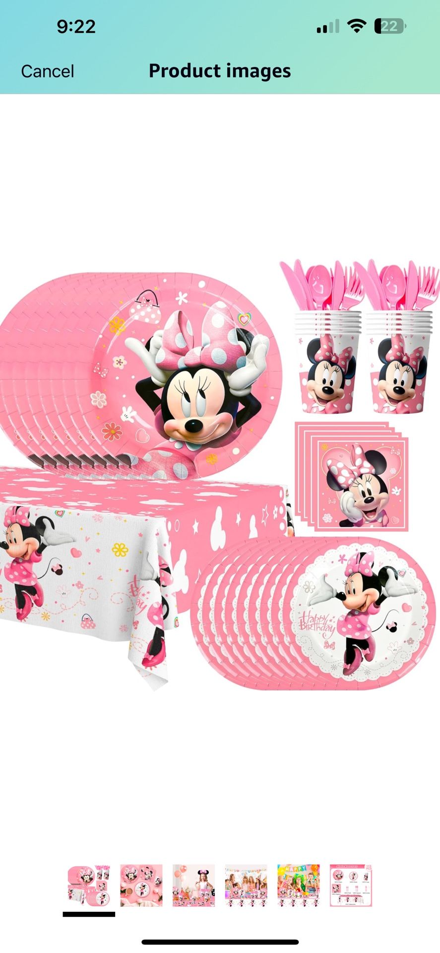 Minnie Mouse Party Supplies 