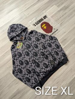 BAPE x Coach Zip-Up Hoodie Size XL