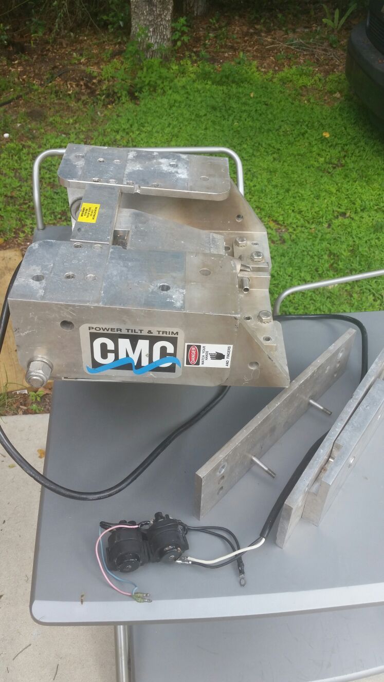 CMC PT-130 trim tilt motor for outboards up to 130hp bought it used from Craigslist to put on my outboard but was able to fix the old one.