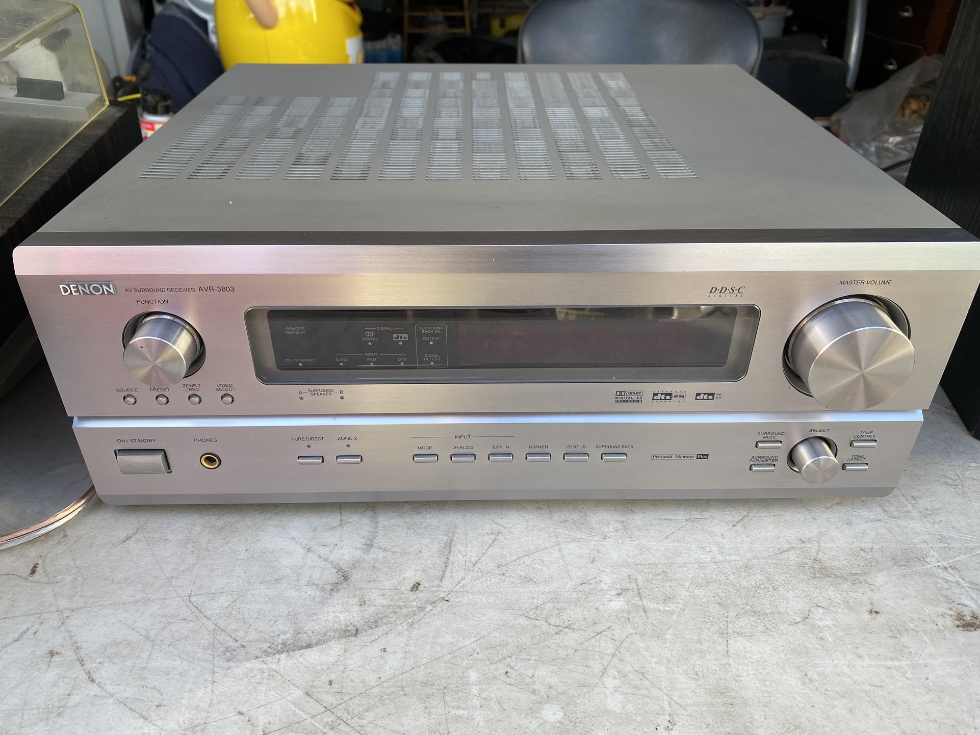 Receiver Denon Receiver 7.1 Avr-3803 Home Stereo Receiver With Bluetooth Adapter Denon Receiver MAKE AN OFFER!