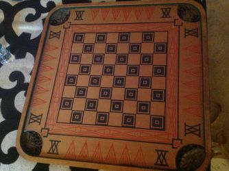 Vintage Carrom Table Game