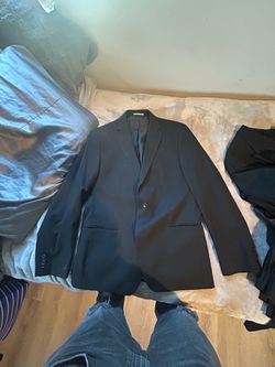 blazer and slacks