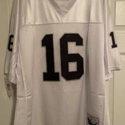 Oakland Raiders Jim Plunkett 1980 Throwback Jersey Men’s XL